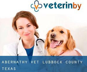 Abernathy vet (Lubbock County, Texas)