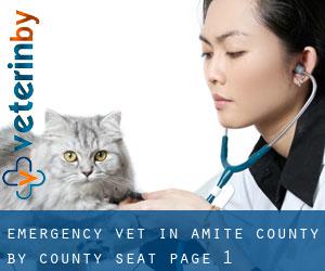 Emergency Vet in Amite County by county seat - page 1