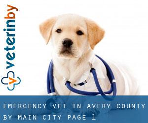 Emergency Vet in Avery County by main city - page 1