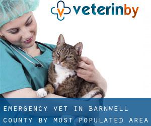 Emergency Vet in Barnwell County by most populated area - page 1