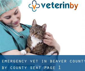 Emergency Vet in Beaver County by county seat - page 1