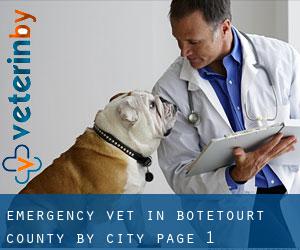 Emergency Vet in Botetourt County by city - page 1