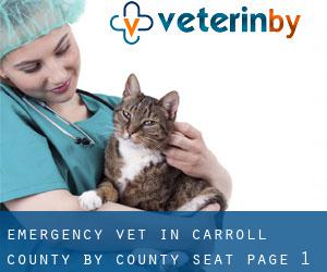 Emergency Vet in Carroll County by county seat - page 1