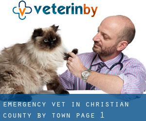 Emergency Vet in Christian County by town - page 1
