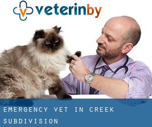 Emergency Vet in Creek Subdivision