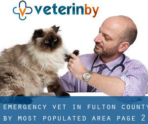 Emergency Vet in Fulton County by most populated area - page 2