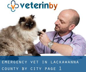 Emergency Vet in Lackawanna County by city - page 1