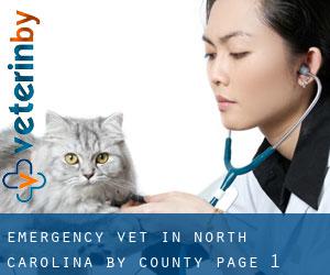 Emergency Vet in North Carolina by County - page 1