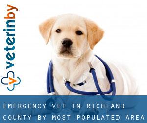 Emergency Vet in Richland County by most populated area - page 1