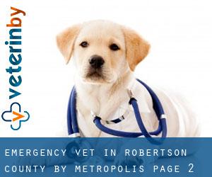Emergency Vet in Robertson County by metropolis - page 2