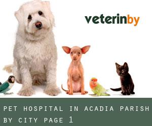 Pet Hospital in Acadia Parish by city - page 1