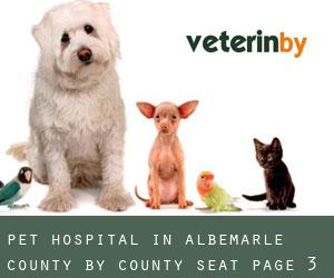 Pet Hospital in Albemarle County by county seat - page 3