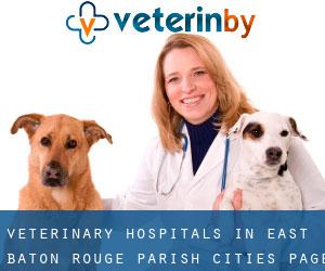 veterinary hospitals in East Baton Rouge Parish (Cities) - page 1