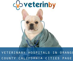 veterinary hospitals in Orange County California (Cities) - page 4