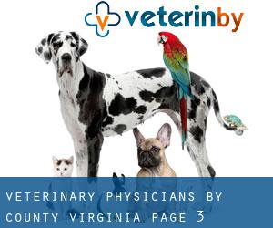 veterinary physicians by County (Virginia) - page 3
