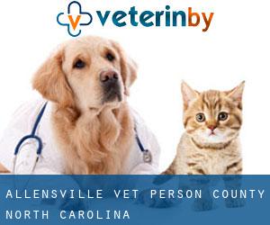 Allensville vet (Person County, North Carolina)