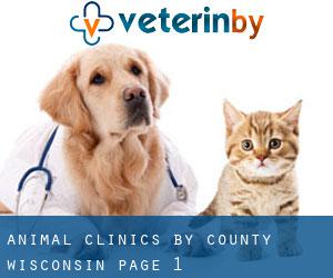 animal clinics by County (Wisconsin) - page 1