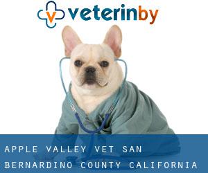 Apple Valley vet (San Bernardino County, California)