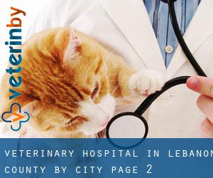 Veterinary Hospital in Lebanon County by city - page 2