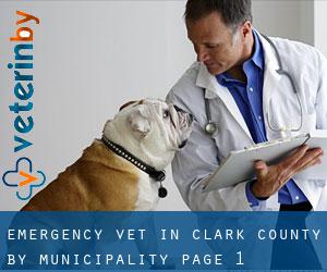 Emergency Vet in Clark County by municipality - page 1