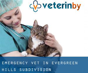 Emergency Vet in Evergreen Hills Subdivision
