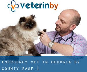 Emergency Vet in Georgia by County - page 1