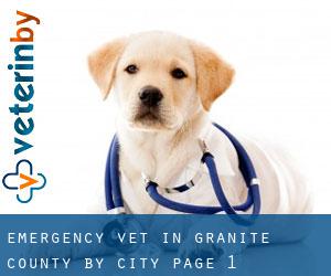 Emergency Vet in Granite County by city - page 1
