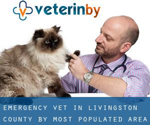 Emergency Vet in Livingston County by most populated area - page 1