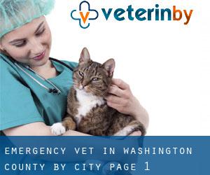 Emergency Vet in Washington County by city - page 1