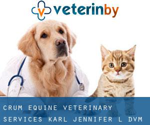 Crum Equine Veterinary Services: Karl Jennifer L DVM (Hooker)