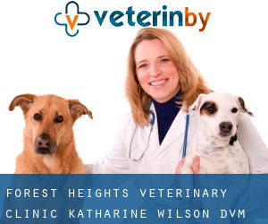 Forest Heights Veterinary Clinic: Katharine Wilson, DVM (West Haven-Sylvan)