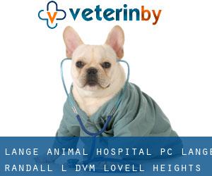 Lange Animal Hospital PC: Lange Randall L DVM (Lovell Heights)