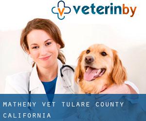 Matheny vet (Tulare County, California)