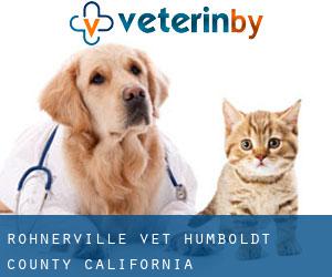 Rohnerville vet (Humboldt County, California)